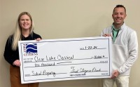 $10,000 donation to Clear Lake Classical for school property.