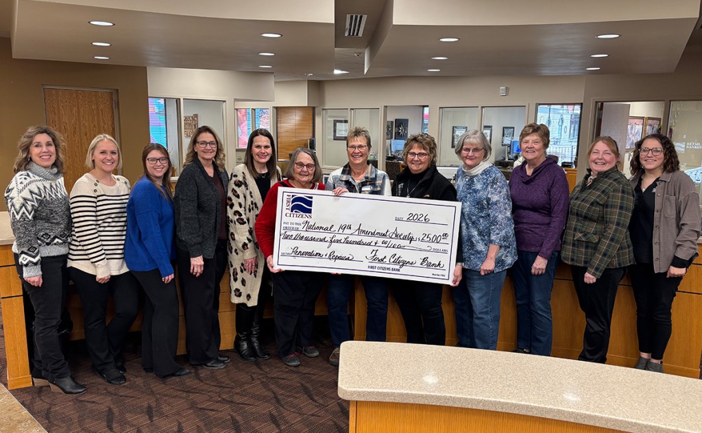 $2,500 - National 19th Amendment Society - Charles City