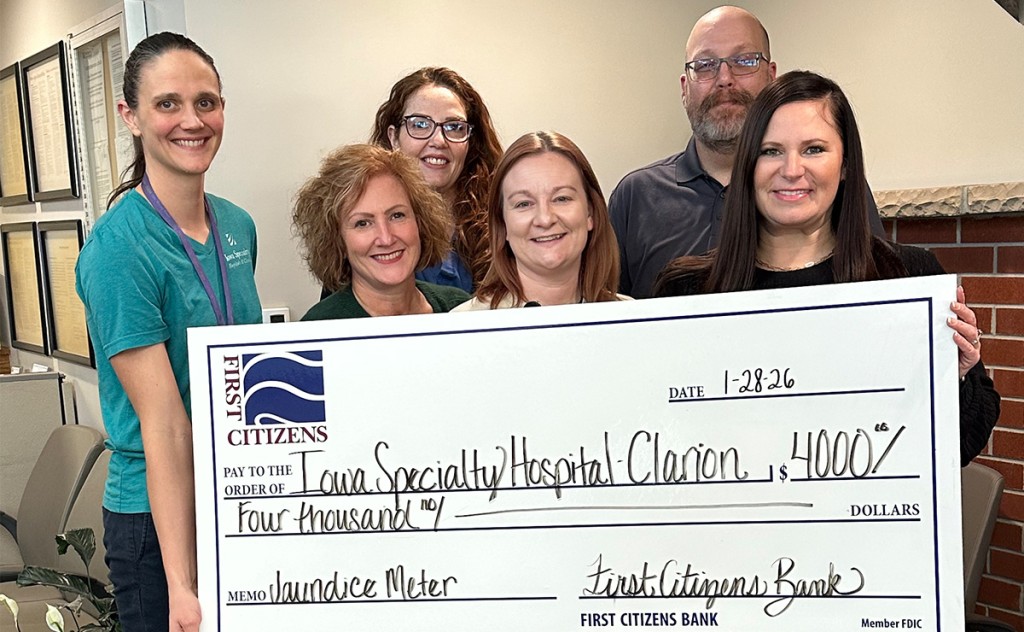 $4,000 - Iowa Specialty Hospital, Clarion - Clarion