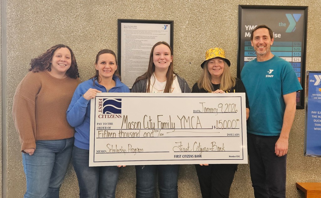 $15,000 - Mason City Family YMCA
