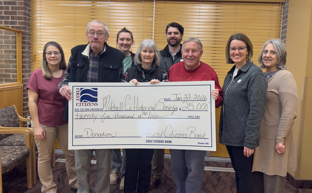 $25,000 - Mitchell County Historical Society
